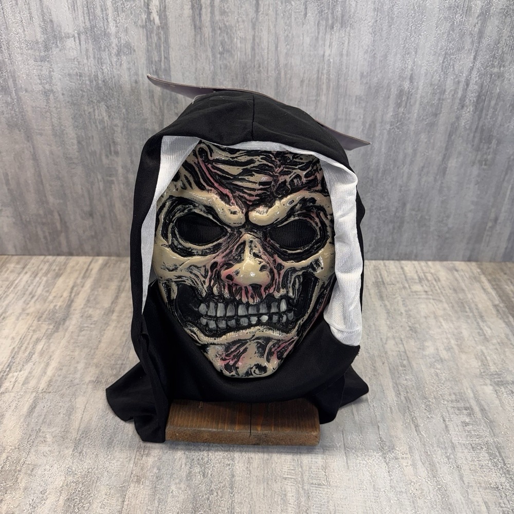 Funworld Easter Unlimited Fearsome Zombie Hooded Halloween Mask Classic Hood
